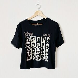 NEW Junk Food Clothing The Beatles Strawberry Fields Forever Graphic Tee